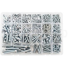 티놀지 T-MSC24 볼트 너트 와셔 세트 M3 M4 M5 M6 24종 DIY 나사세트 약900PCS