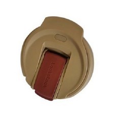 樂扣保溫杯配件 玻璃杯防漏塞子 一蓋兩用堵塞矽膠密封堵頭配件, LLG613咖啡色蓋, 1個