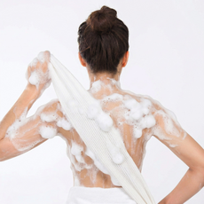 PILHAPPI 부드러운 저자극 국산 샤워타올, 3개, 1세트, 크림