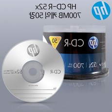 52x 700MB 공CD DVD HP Media CD, 본상품