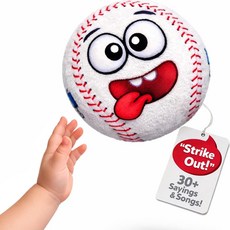 소년 소녀를 위한 음악 및 음향 무브투플레이 장난감 18개월 6 재미있는 3세 공 를 인터랙티브 | 이상 있는 효과가 12 2 1, Baseball