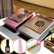 [사은품증정] 아네모네 흡진기 무선흡진기 네일흡진기+ 지젤리+ 랜덤컬러젤+ 우드화일세트 증정, 1세트, 핑크