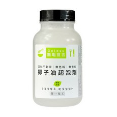 Goless 無垢宣言 椰子油起泡劑 溫和不刺激, 1個, 500ml