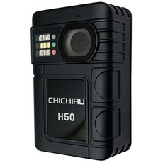CHICHIAU H50 高畫質1080P 隨身密錄器 145度超廣角 紅外線夜視, 黑色+128GB記憶卡