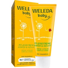 WELEDA 벨레다 카렌듈라 케어 크림 바디 앤 페이스, 2개, 75ml