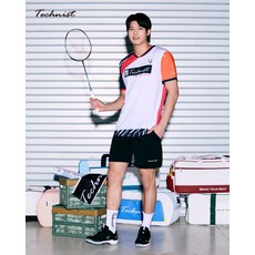 테크니스트 아울렛 TNT6531 반팔 티셔츠 게임웨어 배드민턴 탁구 스쿼시 스포츠웨어