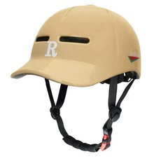 오토바이반모헬멧 야구모자헬멧 소두핏 여름헬멧 탄소섬유무늬, 1개, 유광머드옐로우