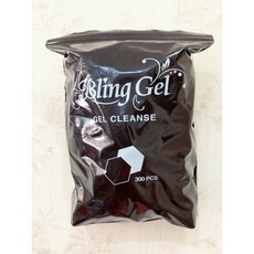 葛珞莉Gloria Nail Bling Nail UV凝膠清潔泡棉300片 黃色六角海綿 美甲卸甲清潔專用, 1個