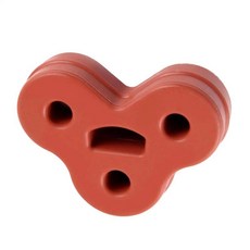 자동차 타이어 압력 감소 소음 제어 후방 머플러 고무 절연 마운트 고밀도 배기 브래킷, 1개