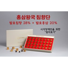 홍삼왕국 침향단, 1박스, 128g