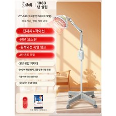 ssy 적외선조사기 램프 온열 조사기 적외선 효과 광파장 2UM 찜질기 가정용, 1개, 레드라이트 온도조절 조용한 버전 2단계