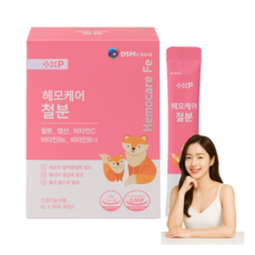 [팜스핸드]어지럽고 현기증 나거나 피곤할때 맛있게 하루 한포 먹는 리포퍼 철분, 1세트, 30정