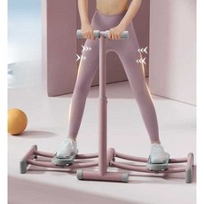 스키기계 코어 밸런스 스키 장비 실내 강화 전신운동, 핑크