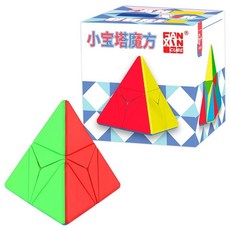 泛新 金字塔魔方 三角形異形順滑益智玩具 (小小店舖)