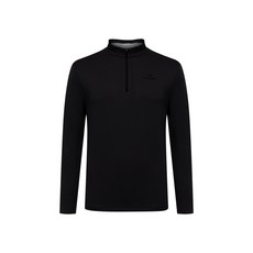 아이더 EIDER PERFORMANCE (퍼포먼스) 남성 버블 긴팔 짚업 티셔츠_Black DMP26207Z1 210031