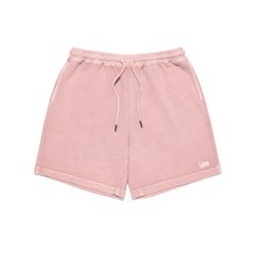 매장정품 LEE 스웻 다잉 쇼츠 피그먼트 라이트 핑크 LE2402SO21PP 199117