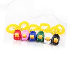 강아지 클리커 훈련용품 손목 스트랩 애완동물 교육 도구 반려견 훈련 클릭 소리 조련 용품, 핑크, 1개