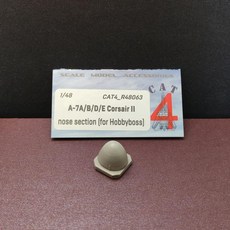 CAT4 R48063-1/48 - A-7 A/B/C/D/E Corsair II 노즈 섹션 (취미용 용) 296352, CAT4 R48063-1/48 - A-7 A/B/C/D