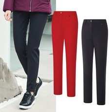 BTR 비티알 여성 겨울 본딩 스트레치 밴드 바지 폴리W S 여 BSP9588W