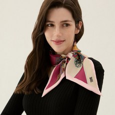 닥스 DAKS 실크 스키니 스카프 FKO025O