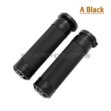 할리 스포스터 아이언 XL883 XL1200 x48 소프테일 팻 보이 DYNA FLD 투어링 커스텀용 CNC 엣지 컷 핸들 바, 01 A Black