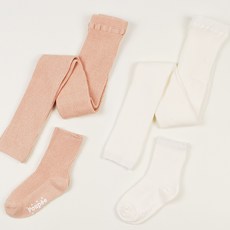 마미톡톡 유아동 골덴무발세트 팬티 타이즈 2켤레(양말포함)