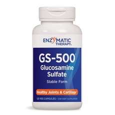 ENZYMATIC THERAPY 胺基葡萄糖保健食品 GS-500, 1罐, 120顆