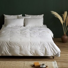 구스다운 93% 호텔식 사계절용 거위털이불솜 350g