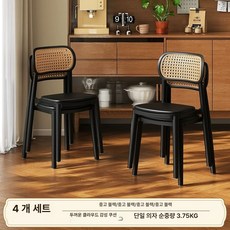 노바로그 식탁의자 4p 패브릭, 1개, 4인 세트 메모리 오브 임프레스