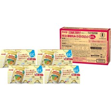 meiji 메이지 미소 라쿠라쿠 밀크 0개월~1세경 아기용 6개묶음 4세트 4902705095502, 1박스, 120ml