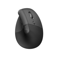 Logitech 羅技 LIFT人體工學垂直滑鼠 - 光學感應器 可調滾輪, 石墨灰