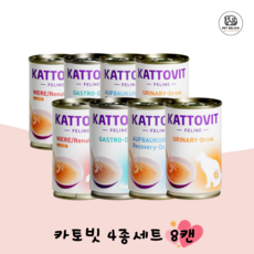 카토빗 드링크 고양이 물 음수량 음료수 간식, 2개, 4종 콤보세트