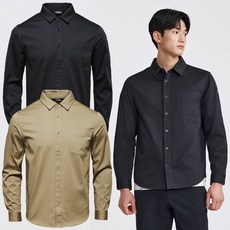 블랙야크 남성 포켓 코튼 셔츠 도톰하고 탄탄한 면 소재 주머니 남방 1BYYSF4003