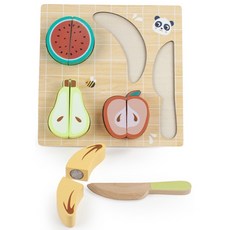 첫퍼즐 소근육발달 과일자르기 원목 끼우기블럭 채소퍼즐 두꺼운퍼즐 유아퍼즐 판퍼즐, 9피스, 1개
