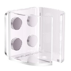 磁吸水壺支架 倉鼠用品 磁吸支架 壓克力水壺支架 水樽支架 倉鼠喝水 倉鼠水壺 倉鼠水瓶 水壺支架, 1個, 磁吸水壺支架-透明款