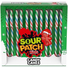 SOUR PATCH KIDS 홀리데이 캔디 케인, 150g, 1개
