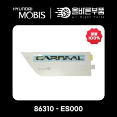 X-LINE 카니발 블랙 색상 카니발 엠블럼 86310ES000, 카니발KA4