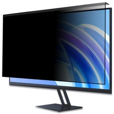 LINGE 컴퓨터 모니터 거치식 정보 보호 보안필름 시력 보호, 1개, 27인치[16:09](612.6X356mm)