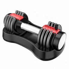 智能可調節啞鈴 1.1-5.5KG/2.5-12.5LB 34x16x13cm, 1個, 6kg