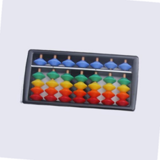 상도일 컬러 주판 7선 교육용 계산 놀이, 1개