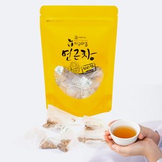 지구마을 100% 국내산 볶은 연근차 티백, 1개, 1g, 20개입