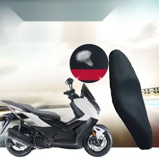 OD 존테스125M/존테스125D 튜닝 시트 쿠션 매쉬커버 쿨시트 3D 커버, 존테스125D, 블랙