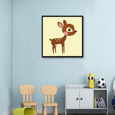 MEIISEO숫자 유화 DIY그림 그리기 셀프페인팅 침실 거실 장식, 색깔4, 옵션1