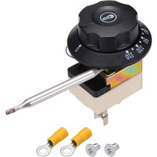 오븐 튀김기 냉장고 히터용 온도 조절 스위치 250V 25A 30-110C 모세관, 25A 30-110°C