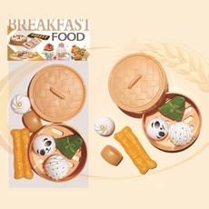 模擬食物 烤肉BBQ 兒童過家家玩具, 蒸籠套裝PVC卡頭袋, 1套