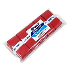 kimony 羽毛球拍綁帶 N-1001 10入, 白色