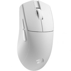 Redragon M916 PRO 3Mode 무선 게이밍 마우스 초고속 4K 폴링 레이트 49G 초경량 26K DPI 게이머 Ergonic Natural Grip Build 재정, White_1K Hz, 흰색
