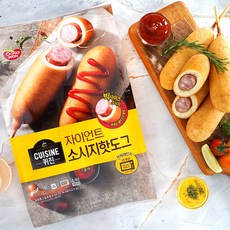 동원 퀴진 자이언트 소시지 핫도그 440g x 3개, 상세 설명 참조, 상세 설명 참조