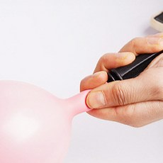 오늘출발샵 풍선 공기 주입기 펌프 랜덤 색상 1개 주입 디자인소품