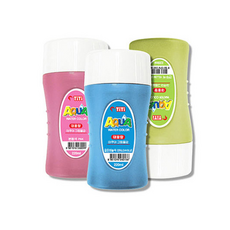 티티 아쿠아물감 수채화물감 220ml 낱색 총14색상, 노랑